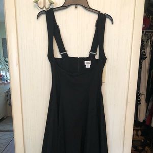 Unique Vintage suspender skirt